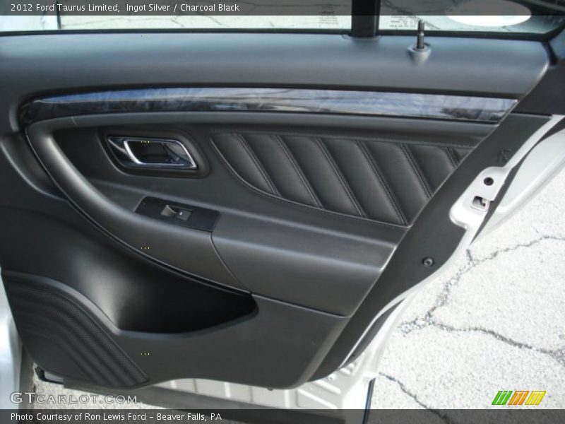 Ingot Silver / Charcoal Black 2012 Ford Taurus Limited
