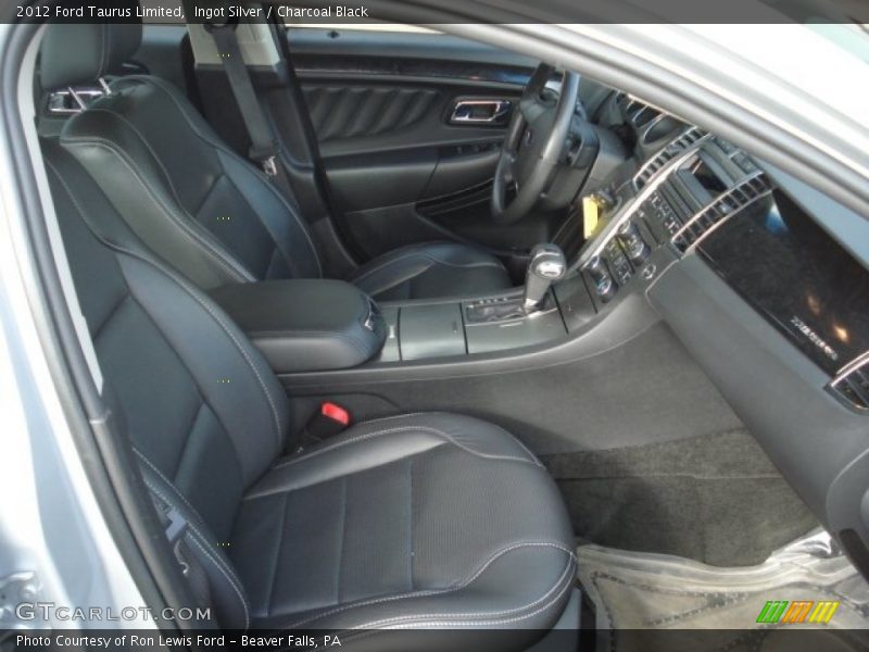 Ingot Silver / Charcoal Black 2012 Ford Taurus Limited