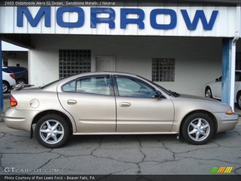 Sandstone Metallic / Neutral 2003 Oldsmobile Alero GL Sedan