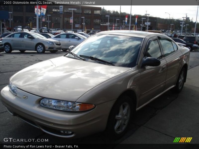 Sandstone Metallic / Neutral 2003 Oldsmobile Alero GL Sedan