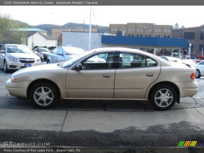 Sandstone Metallic / Neutral 2003 Oldsmobile Alero GL Sedan