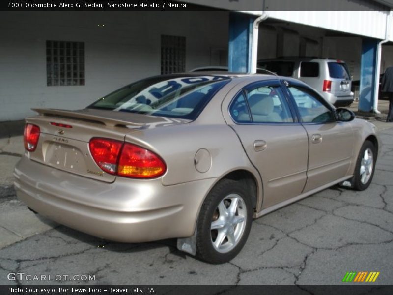Sandstone Metallic / Neutral 2003 Oldsmobile Alero GL Sedan