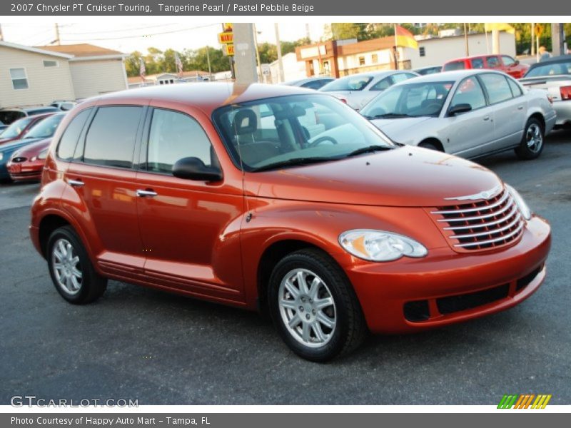 Tangerine Pearl / Pastel Pebble Beige 2007 Chrysler PT Cruiser Touring