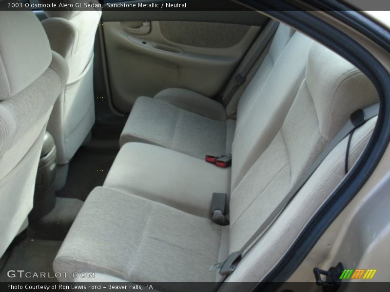 Sandstone Metallic / Neutral 2003 Oldsmobile Alero GL Sedan