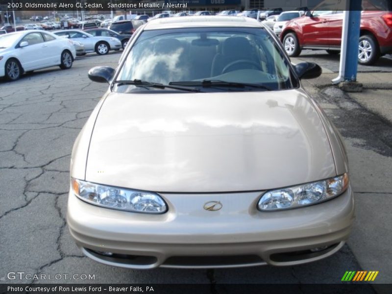 Sandstone Metallic / Neutral 2003 Oldsmobile Alero GL Sedan