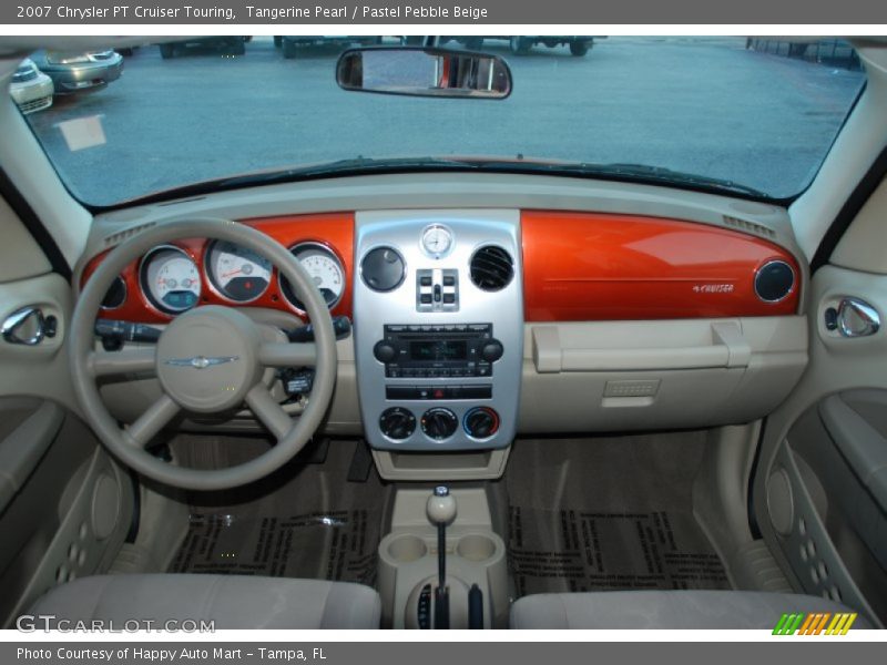 Tangerine Pearl / Pastel Pebble Beige 2007 Chrysler PT Cruiser Touring