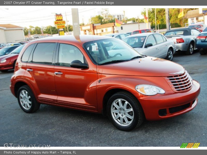 Tangerine Pearl / Pastel Pebble Beige 2007 Chrysler PT Cruiser Touring