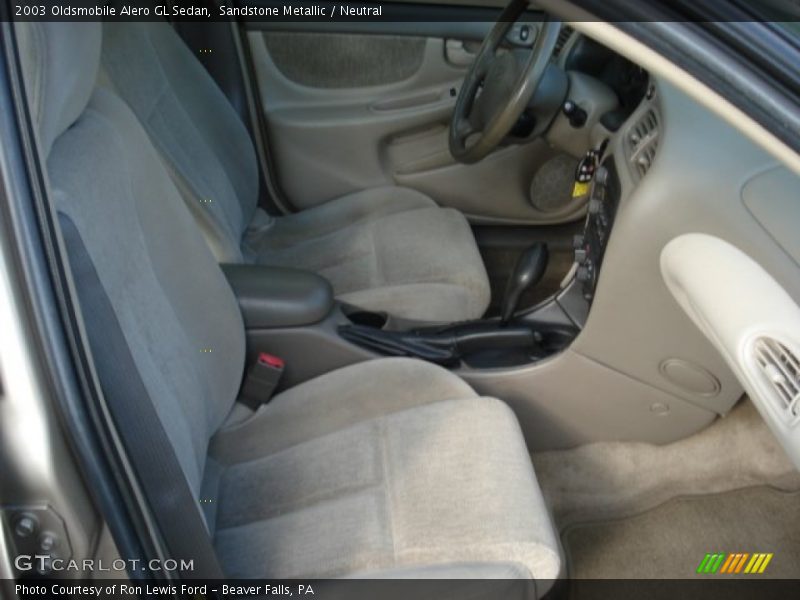 Sandstone Metallic / Neutral 2003 Oldsmobile Alero GL Sedan