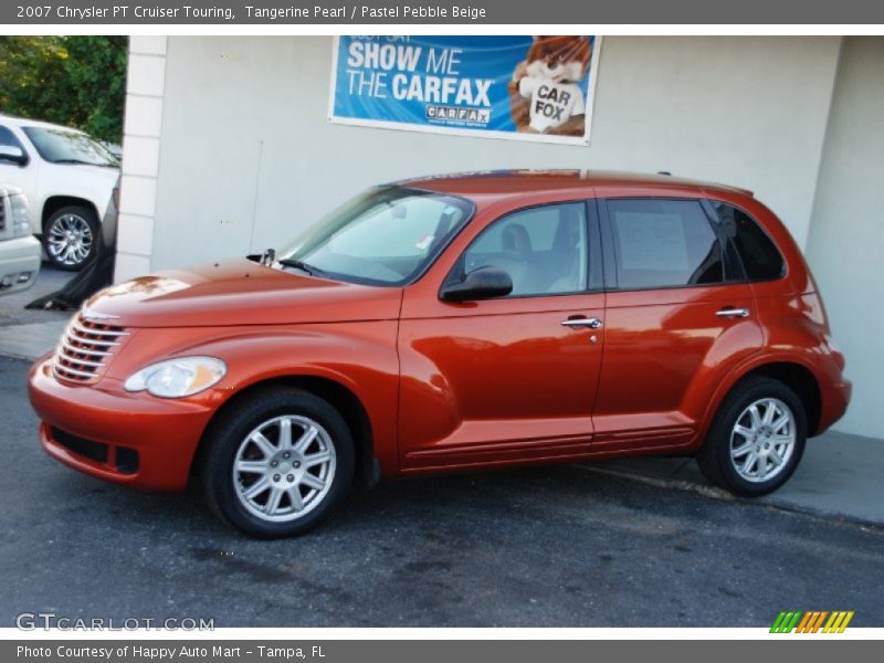 Tangerine Pearl / Pastel Pebble Beige 2007 Chrysler PT Cruiser Touring
