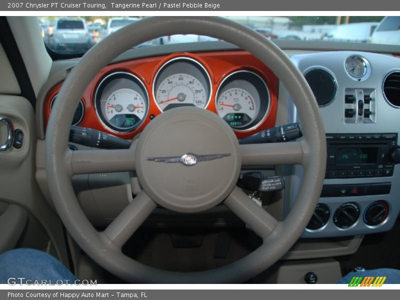 Tangerine Pearl / Pastel Pebble Beige 2007 Chrysler PT Cruiser Touring