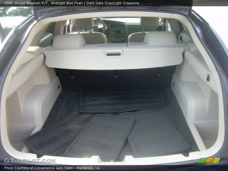 Midnight Blue Pearl / Dark Slate Gray/Light Graystone 2005 Dodge Magnum R/T