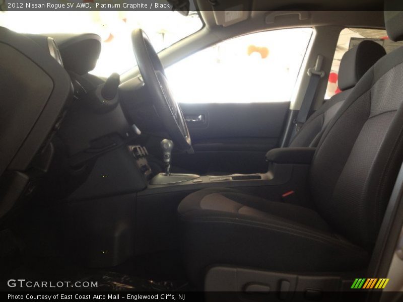 Platinum Graphite / Black 2012 Nissan Rogue SV AWD