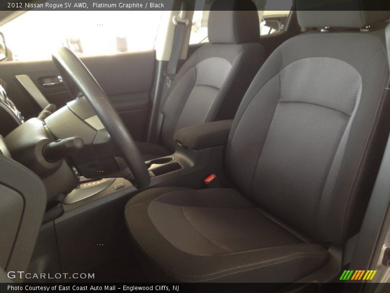 Platinum Graphite / Black 2012 Nissan Rogue SV AWD
