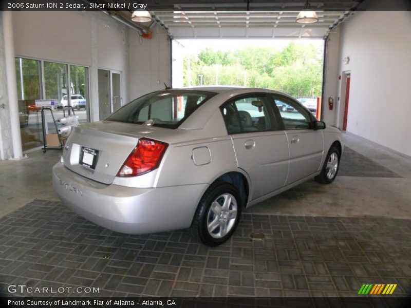 Silver Nickel / Gray 2006 Saturn ION 2 Sedan