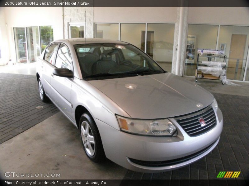Silver Nickel / Gray 2006 Saturn ION 2 Sedan