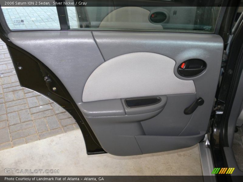 Silver Nickel / Gray 2006 Saturn ION 2 Sedan