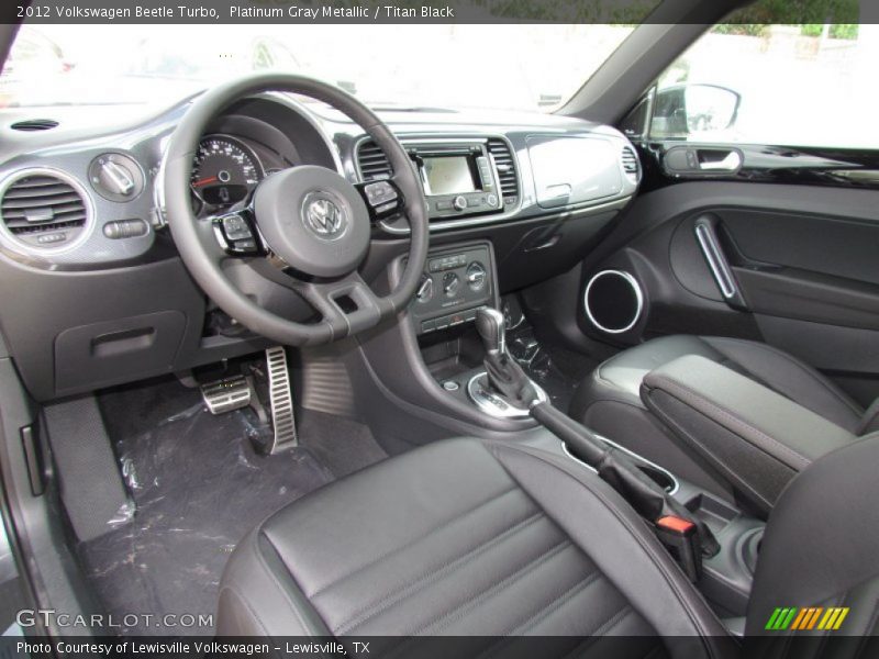 Titan Black Interior - 2012 Beetle Turbo 
