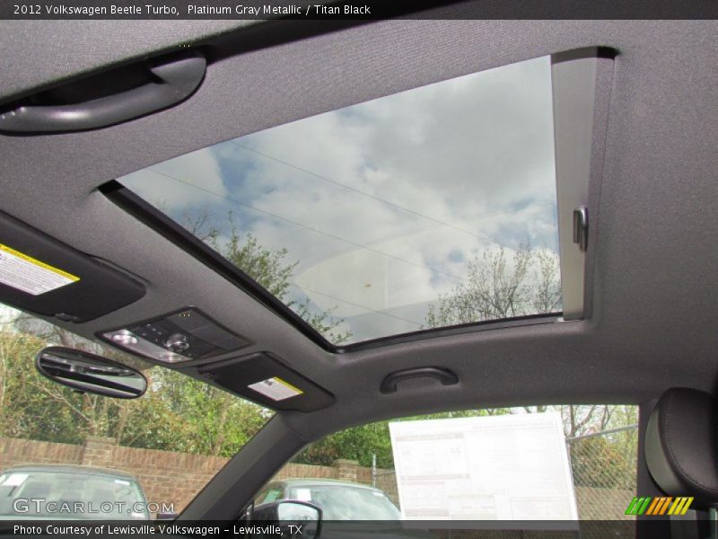 Sunroof of 2012 Beetle Turbo