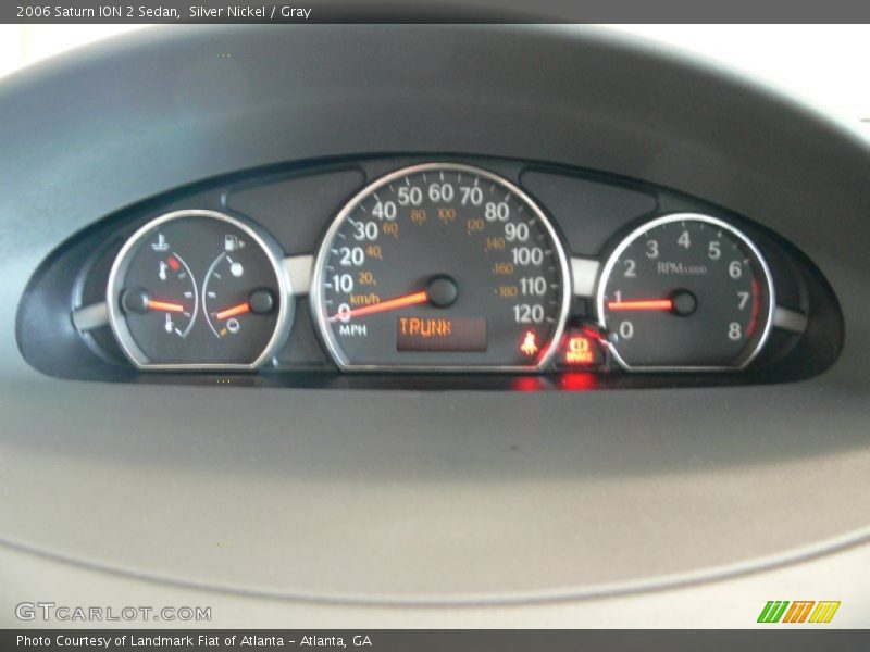 Silver Nickel / Gray 2006 Saturn ION 2 Sedan