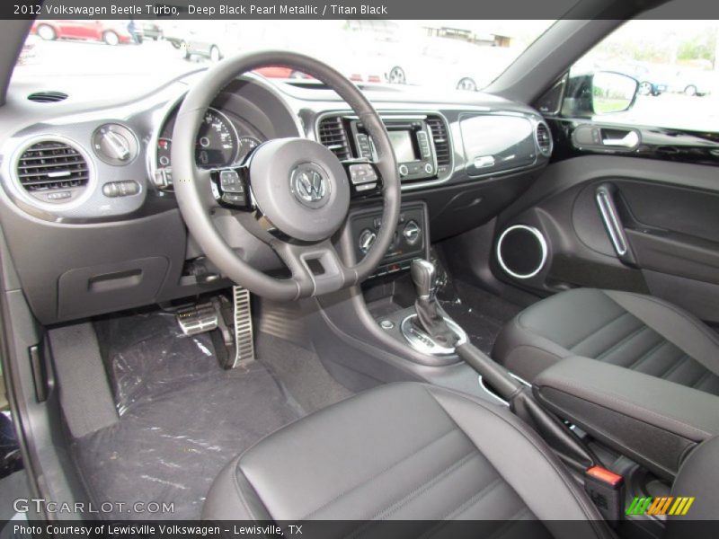 Titan Black Interior - 2012 Beetle Turbo 