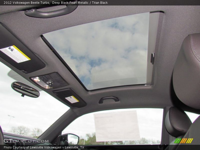 Sunroof of 2012 Beetle Turbo