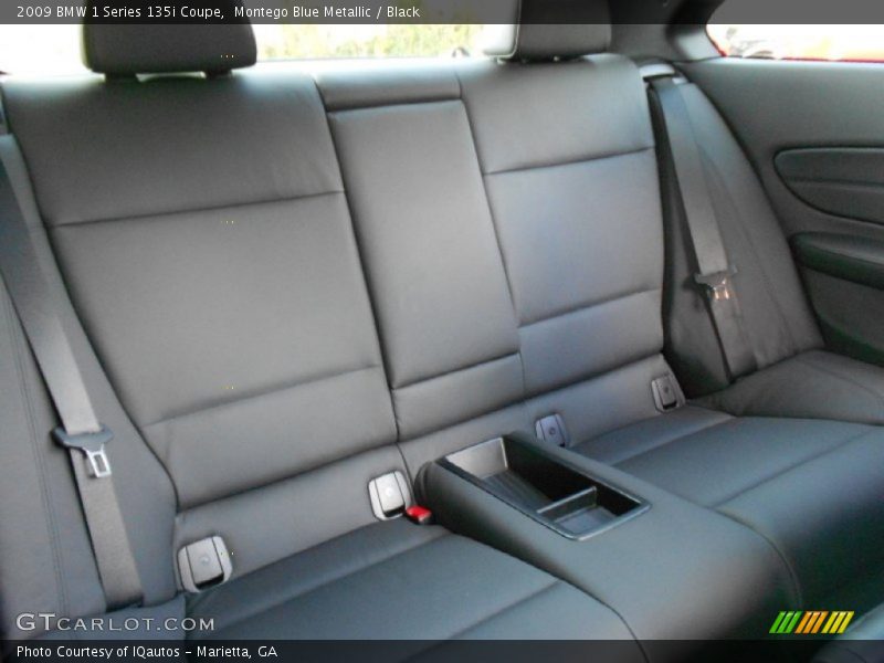 Rear Seat of 2009 1 Series 135i Coupe