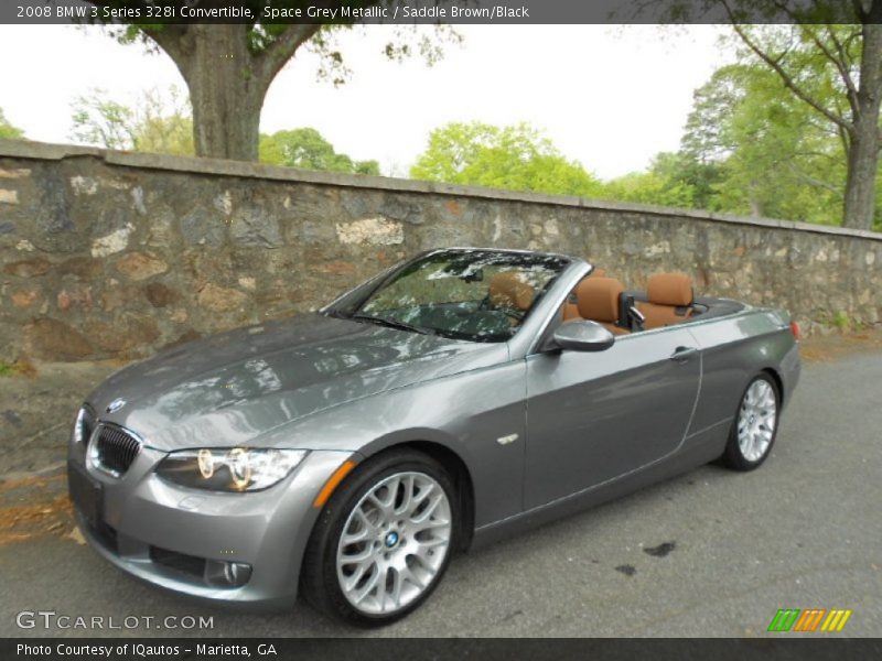 Front 3/4 View of 2008 3 Series 328i Convertible