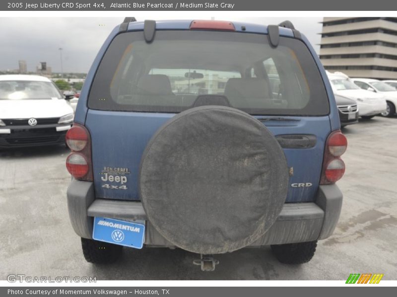 Atlantic Blue Pearlcoat / Medium Slate Gray 2005 Jeep Liberty CRD Sport 4x4
