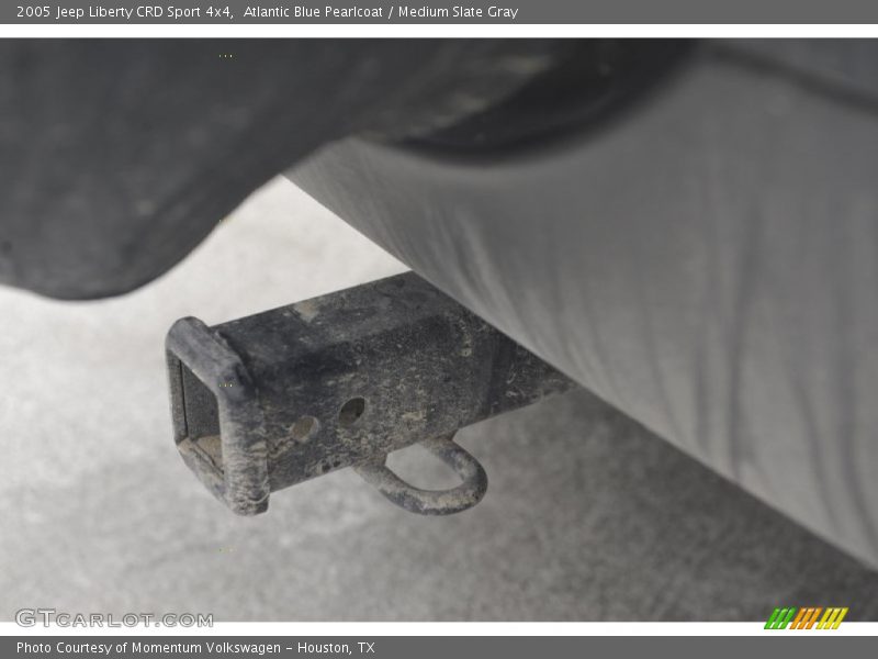 Atlantic Blue Pearlcoat / Medium Slate Gray 2005 Jeep Liberty CRD Sport 4x4