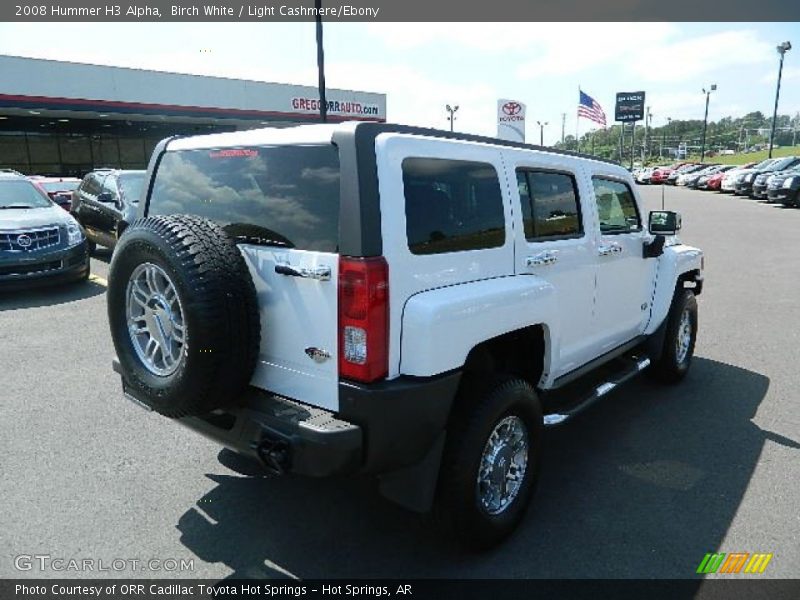 Birch White / Light Cashmere/Ebony 2008 Hummer H3 Alpha