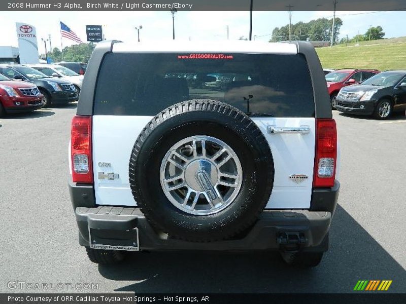 Birch White / Light Cashmere/Ebony 2008 Hummer H3 Alpha