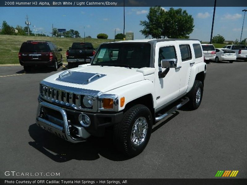 Front 3/4 View of 2008 H3 Alpha