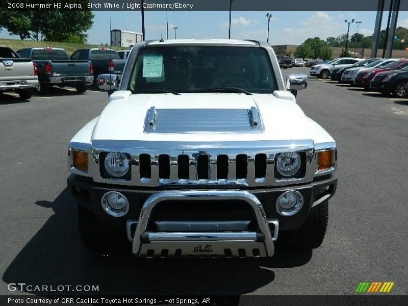 Birch White / Light Cashmere/Ebony 2008 Hummer H3 Alpha