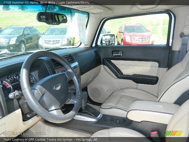  2008 H3 Alpha Light Cashmere/Ebony Interior