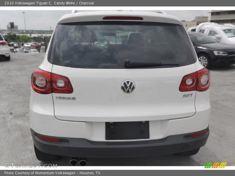 Candy White / Charcoal 2010 Volkswagen Tiguan S