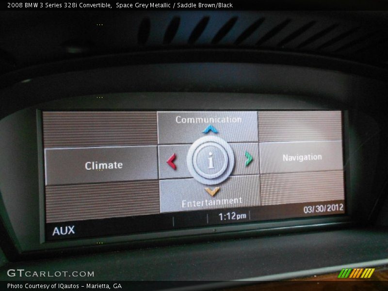 Space Grey Metallic / Saddle Brown/Black 2008 BMW 3 Series 328i Convertible