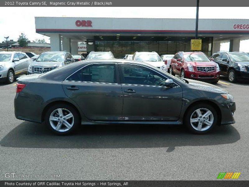 Magnetic Gray Metallic / Black/Ash 2012 Toyota Camry SE