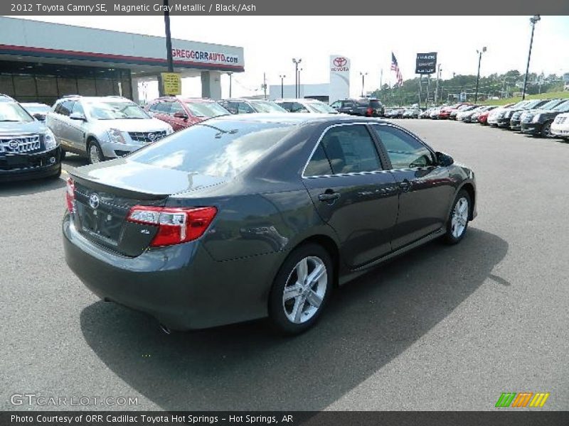 Magnetic Gray Metallic / Black/Ash 2012 Toyota Camry SE