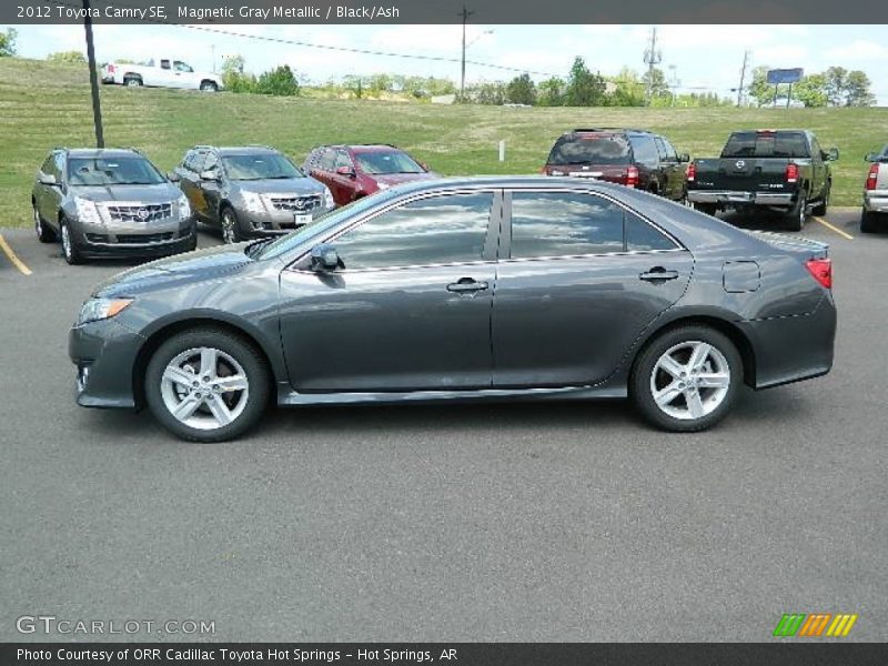 Magnetic Gray Metallic / Black/Ash 2012 Toyota Camry SE