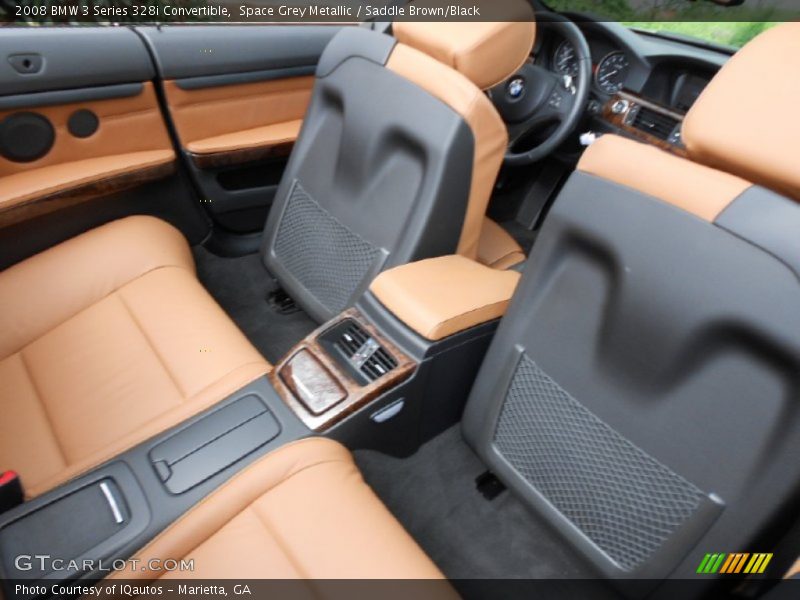  2008 3 Series 328i Convertible Saddle Brown/Black Interior