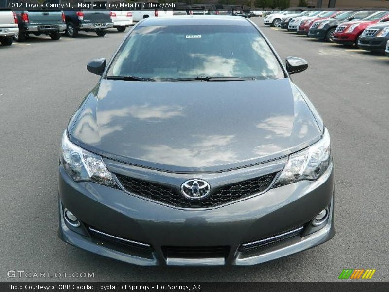 Magnetic Gray Metallic / Black/Ash 2012 Toyota Camry SE