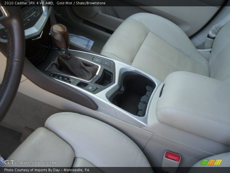 Gold Mist / Shale/Brownstone 2010 Cadillac SRX 4 V6 AWD