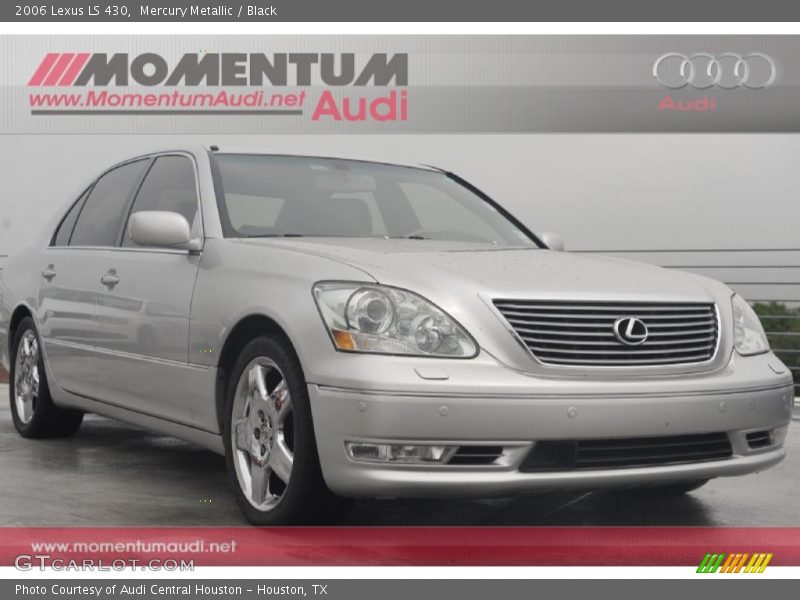 Mercury Metallic / Black 2006 Lexus LS 430