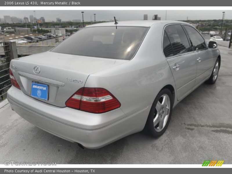Mercury Metallic / Black 2006 Lexus LS 430