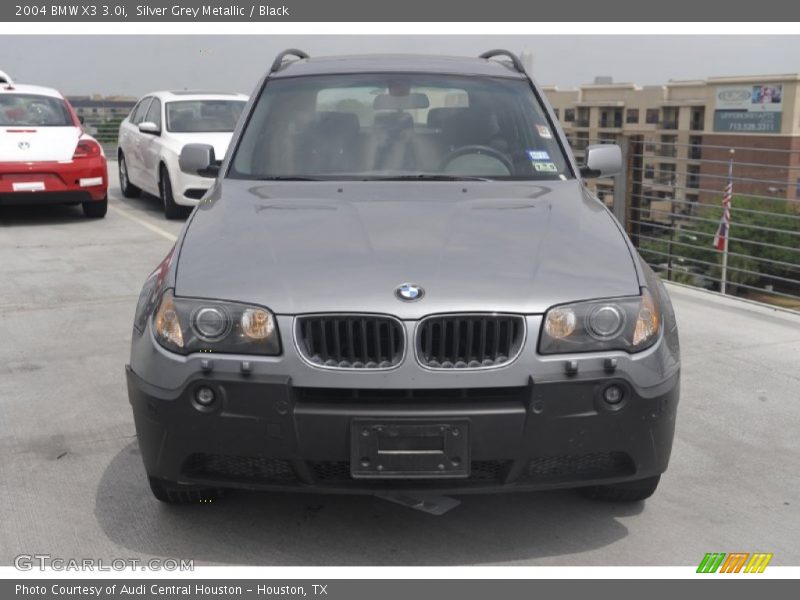 Silver Grey Metallic / Black 2004 BMW X3 3.0i