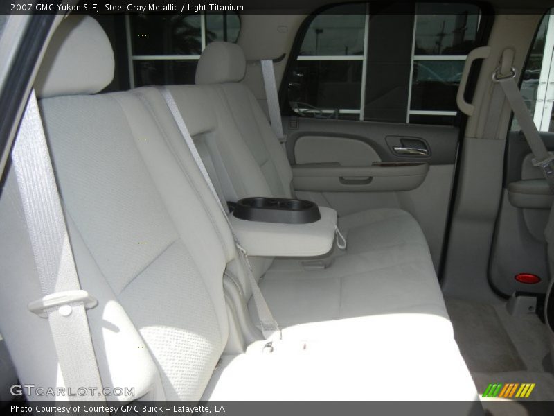 Steel Gray Metallic / Light Titanium 2007 GMC Yukon SLE