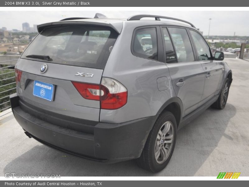 Silver Grey Metallic / Black 2004 BMW X3 3.0i