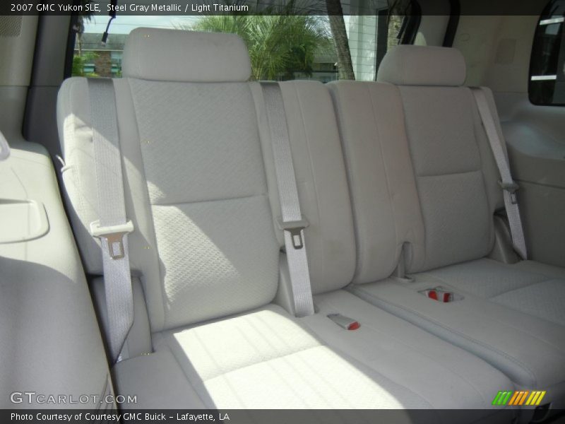 Steel Gray Metallic / Light Titanium 2007 GMC Yukon SLE