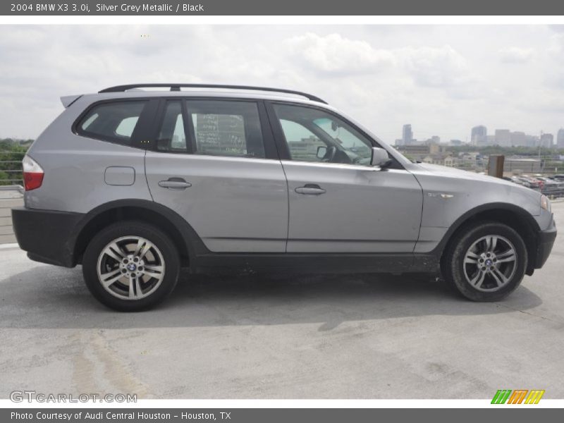 Silver Grey Metallic / Black 2004 BMW X3 3.0i