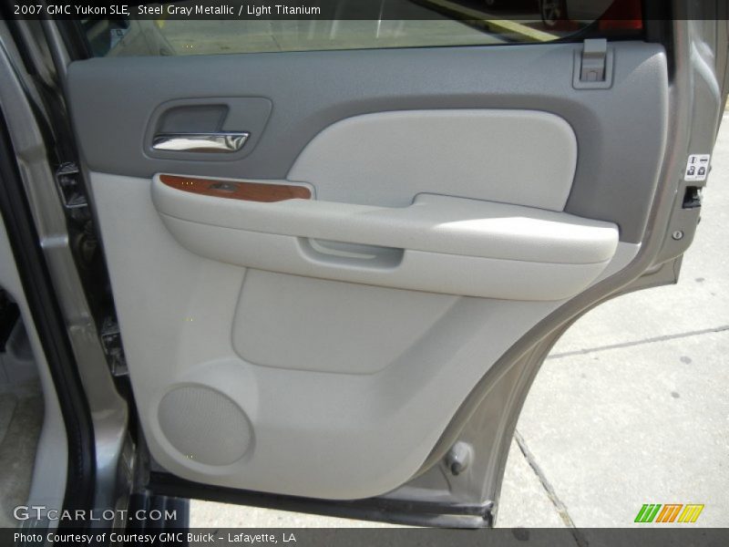 Steel Gray Metallic / Light Titanium 2007 GMC Yukon SLE